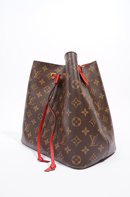 Louis Vuitton Womens Neo Noe Monogram Red OS