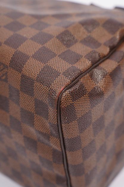 Louis Vuitton Womens Speedy Damier Ebene 30