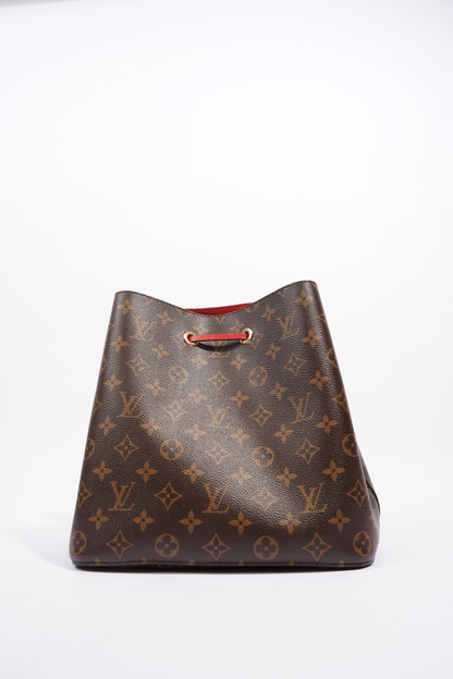 Louis Vuitton Womens Neo Noe Monogram Red