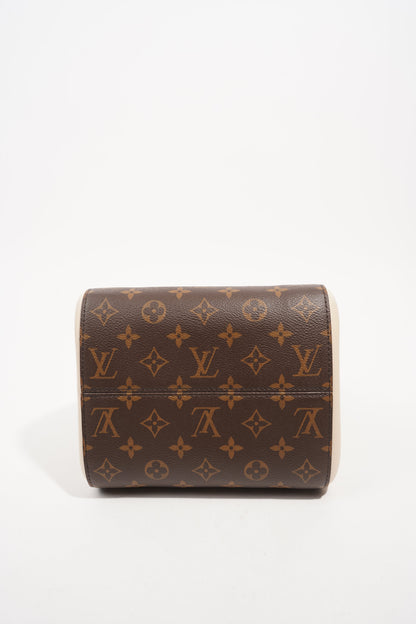 Louis Vuitton Womens Fold Tote Monogram Red Cream PM