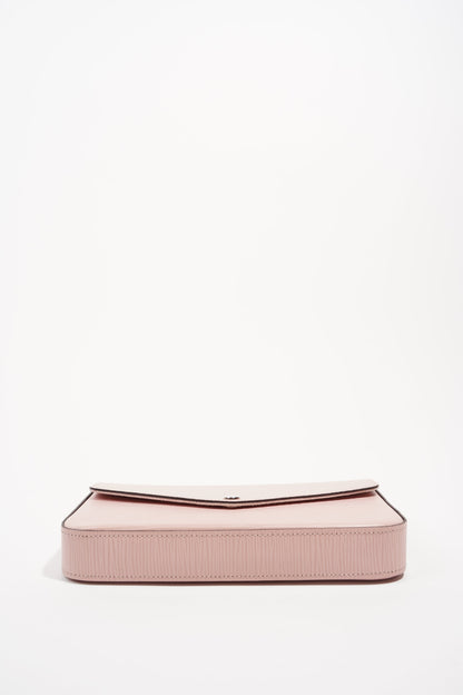 Louis Vuitton Womens Pochette Felicie Rose Epi Leather
