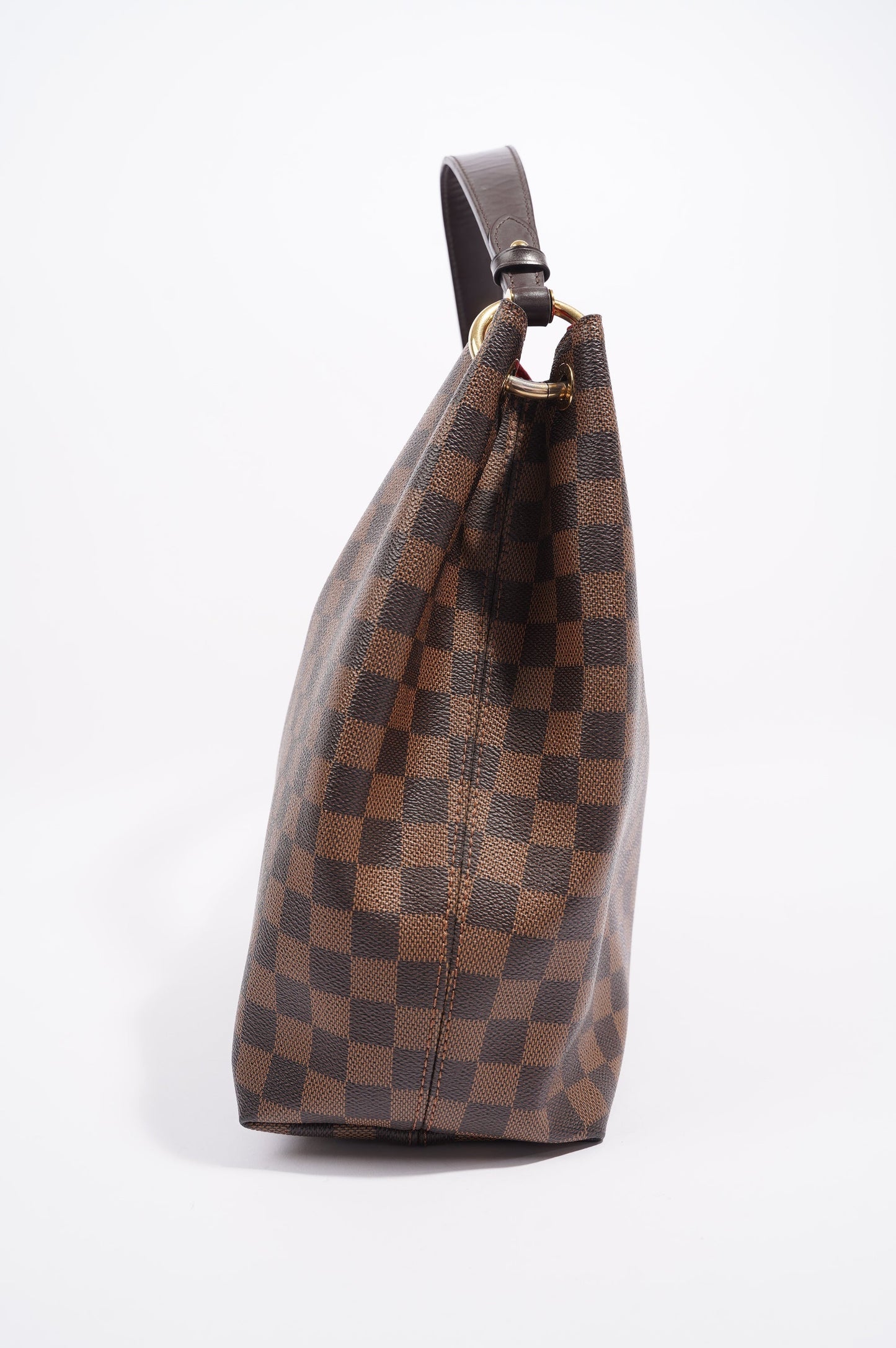 Louis Vuitton Womens Graceful Bag Damier Ebene Canvas MM