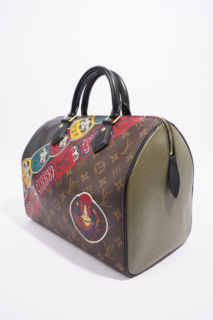 Louis Vuitton Womens Speedy Kabuki Monogram / Multi 30