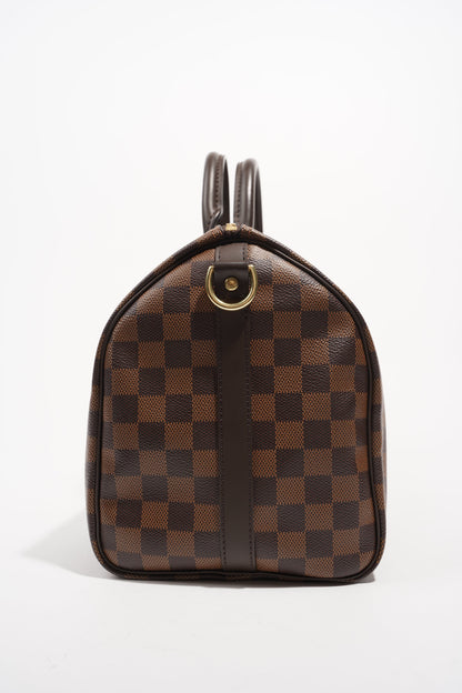 Louis Vuitton Womens Speedy Bandouliere Damier Ebene 30
