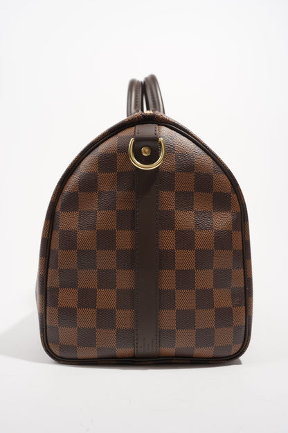 Louis Vuitton Womens Speedy Bandouliere Damier Ebene 30