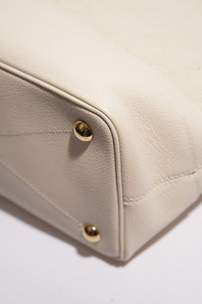 Louis Vuitton Womens Citadine Tote Cream GM