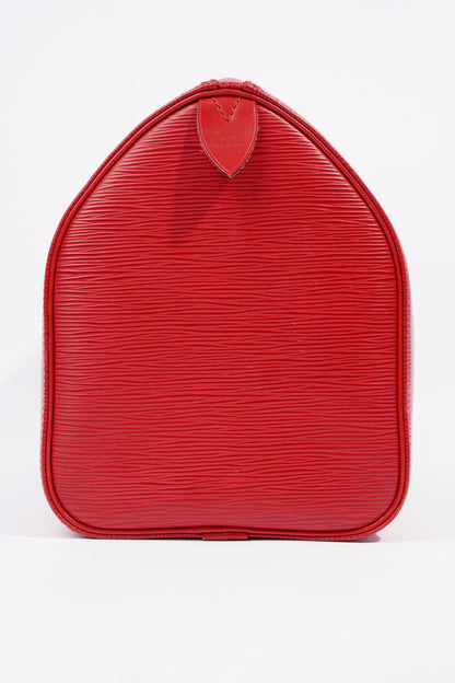 Louis Vuitton Womens Vintage Speedy 30 Bag Red Epi Leather