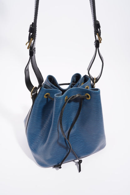 Louis Vuitton Womens Neo Noe Blue Epi Leather