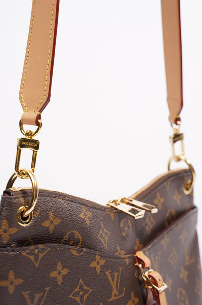 Louis Vuitton Womens Odeon Bag Monogram Canvas MM