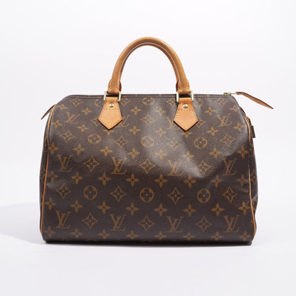 Louis Vuitton Womens Speedy Monogram 30