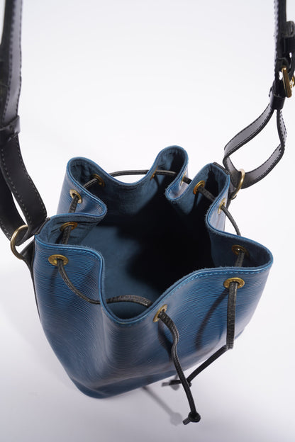 Louis Vuitton Womens Neo Noe Blue Epi Leather