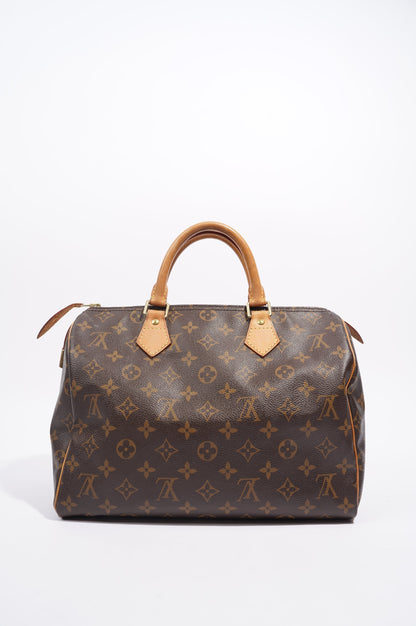 Louis Vuitton Womens Speedy Monogram 30