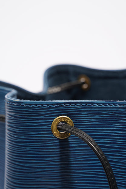 Louis Vuitton Womens Neo Noe Blue Epi Leather