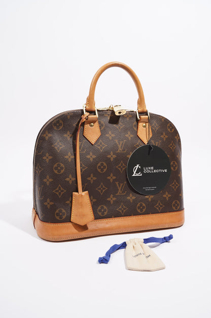 Louis Vuitton Womens Alma Monogram PM