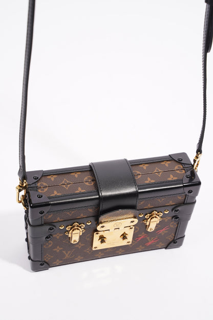 Louis Vuitton Womens Petite Malle Monogram / Black