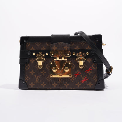 Louis Vuitton Womens Petite Malle Monogram / Black