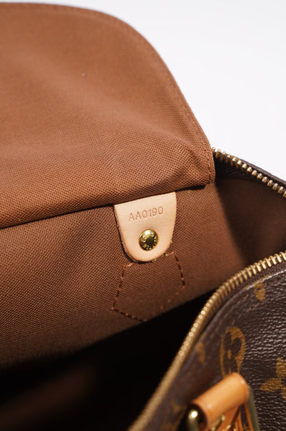 Louis Vuitton Womens Speedy Monogram 30