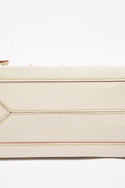 Louis Vuitton Womens Vintage Suhali Le Fabuleux Tote Bag White / Gold