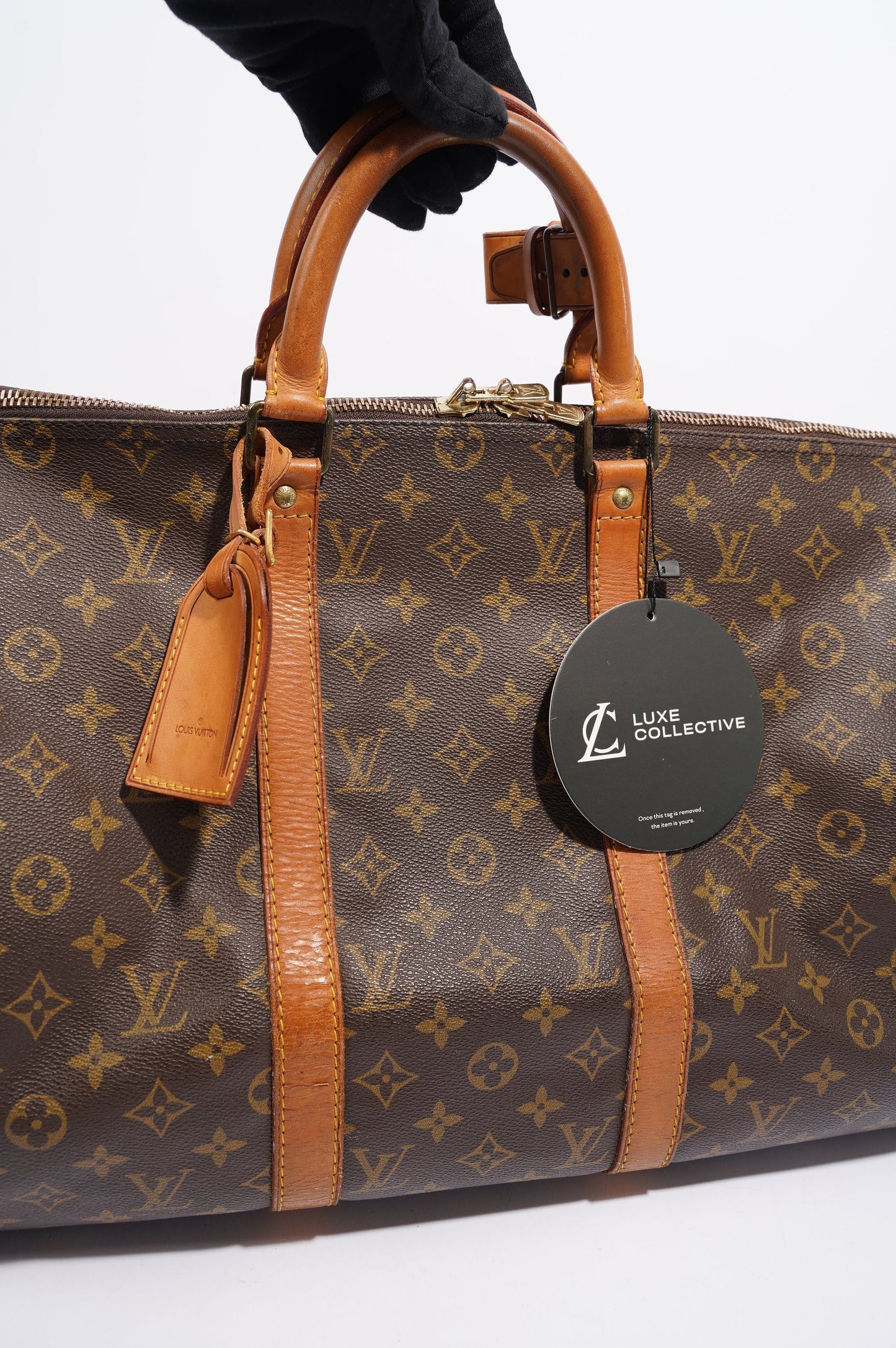 Louis Vuitton Womens Vintage Keepall Monogram 50