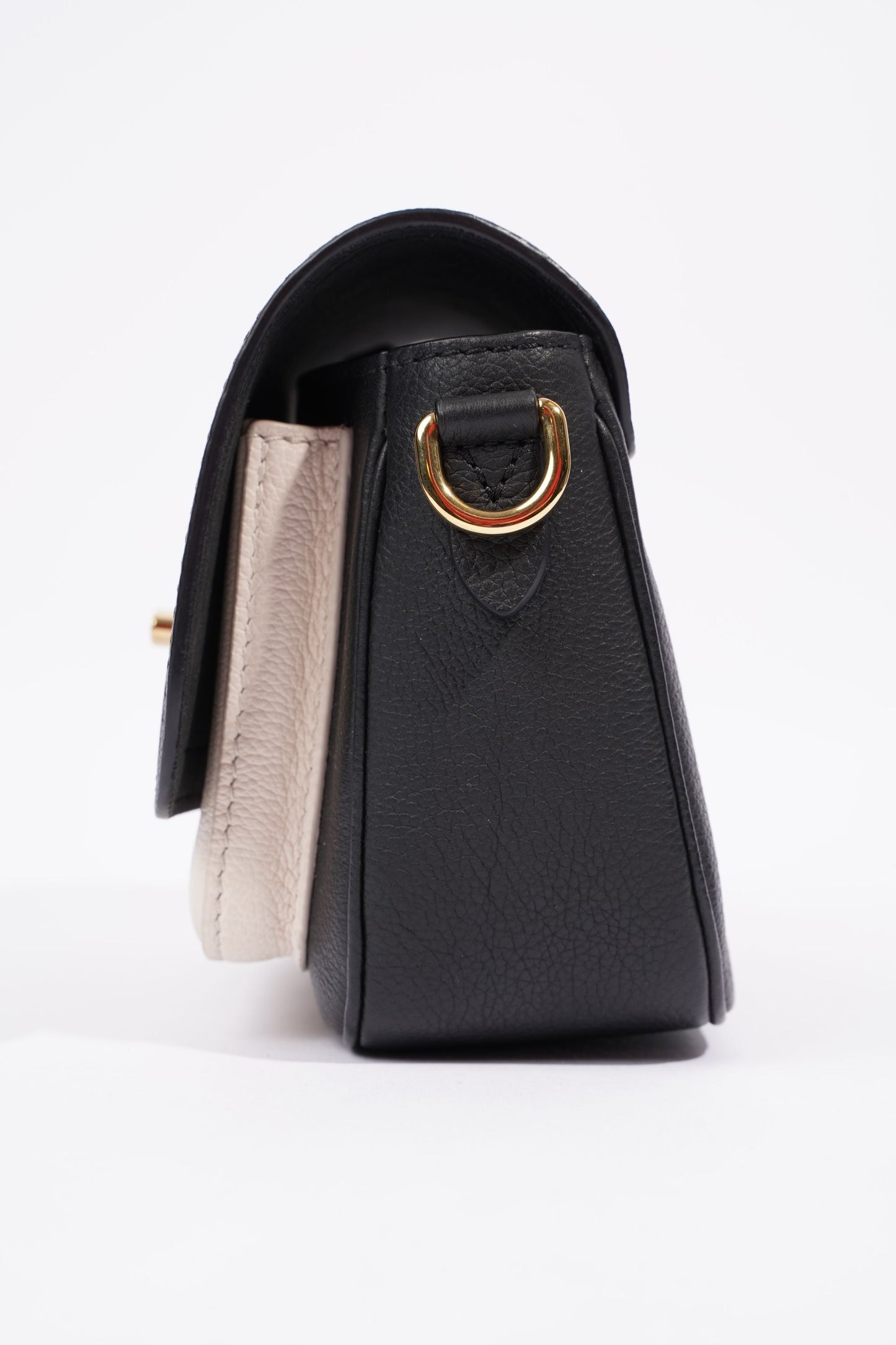 Louis Vuitton Womens Lockme Tender Black / White Leather