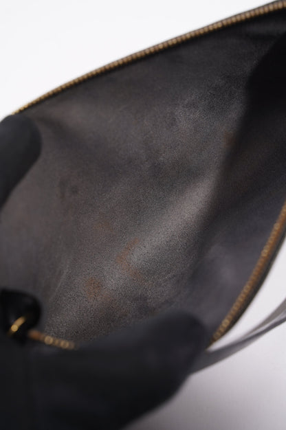 Louis Vuitton Womens Pochette Accessoire Black Epi Leather
