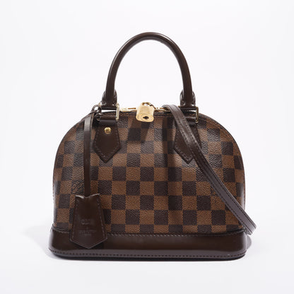 Louis Vuitton Womens Alma Damier Ebene BB