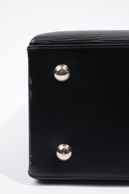 Louis Vuitton Womens Kleber Black Epi Leather MM