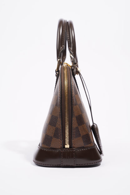 Louis Vuitton Womens Alma Damier Ebene BB