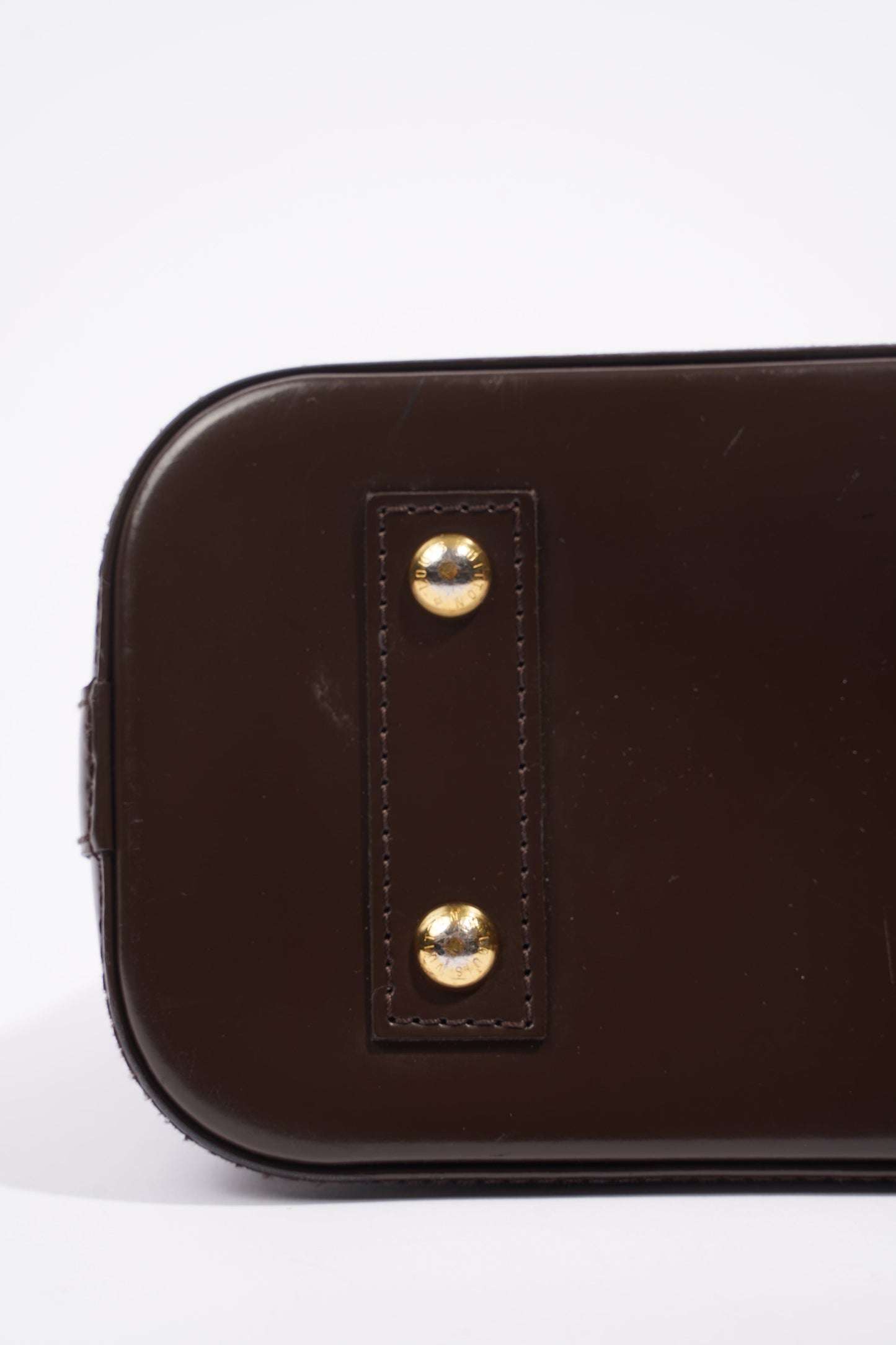Louis Vuitton Womens Alma Damier Ebene BB