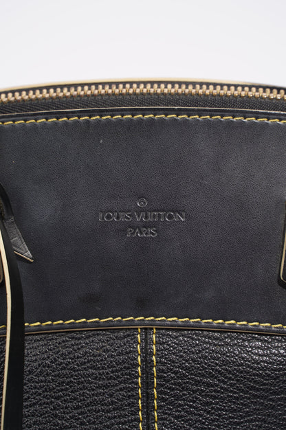 Louis Vuitton Womens Vintage Suhali Lockit Bag Black MM