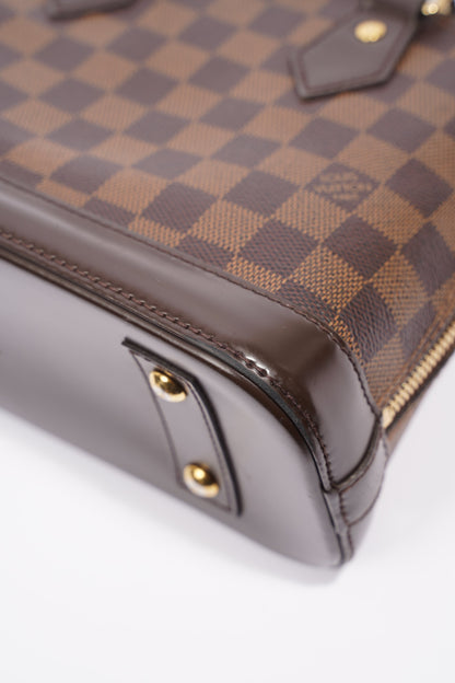 Louis Vuitton Womens Alma Damier Ebene BB