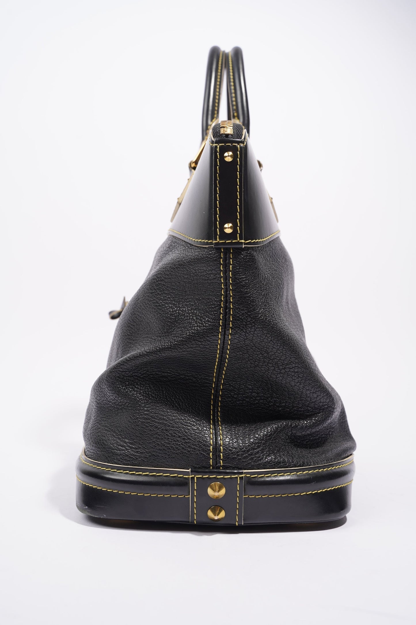 Louis Vuitton Womens Vintage Suhali Lockit Bag Black MM