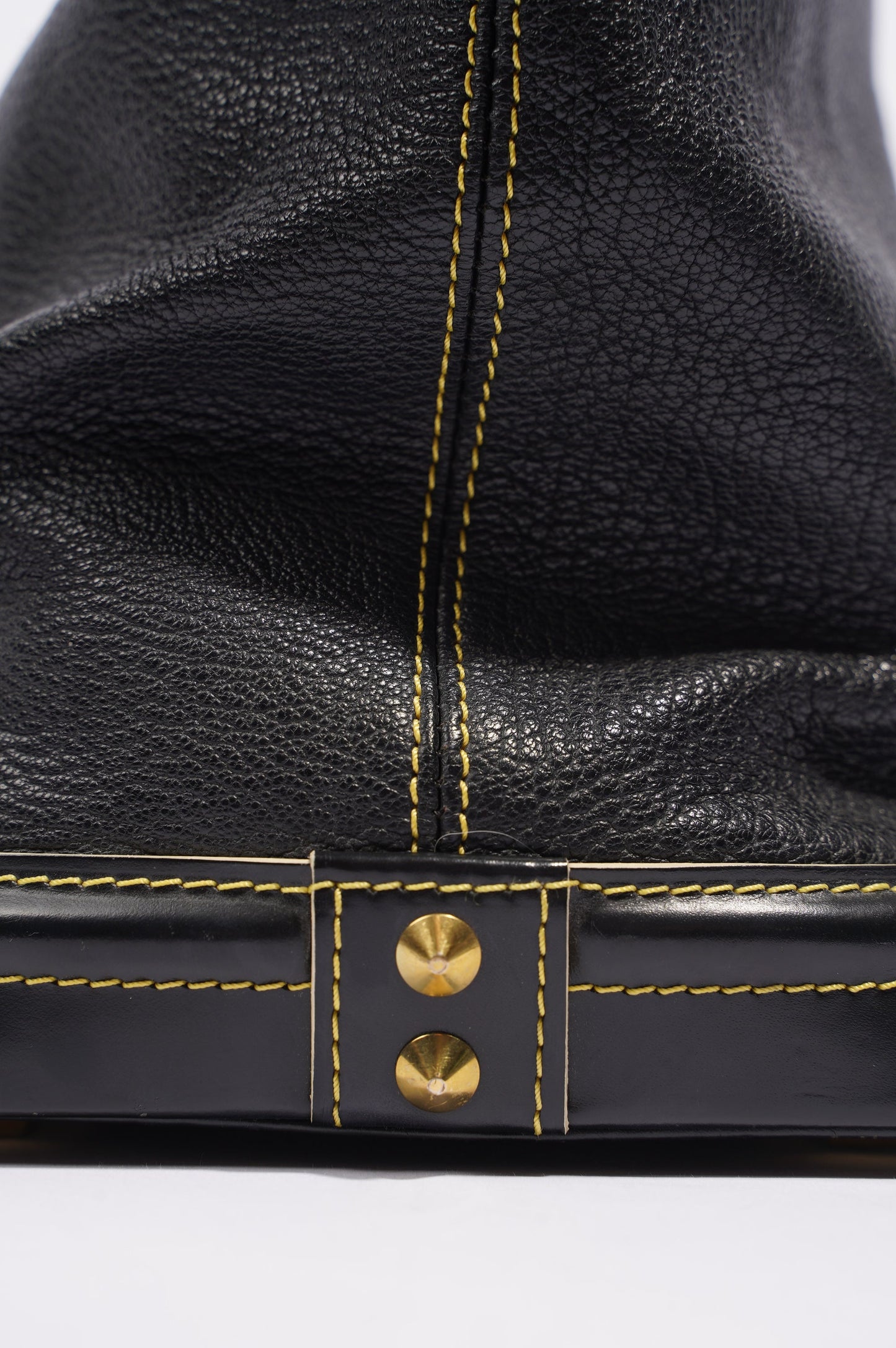 Louis Vuitton Womens Vintage Suhali Lockit Bag Black MM