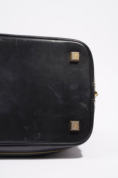 Louis Vuitton Womens Vintage Suhali Lockit Bag Black MM