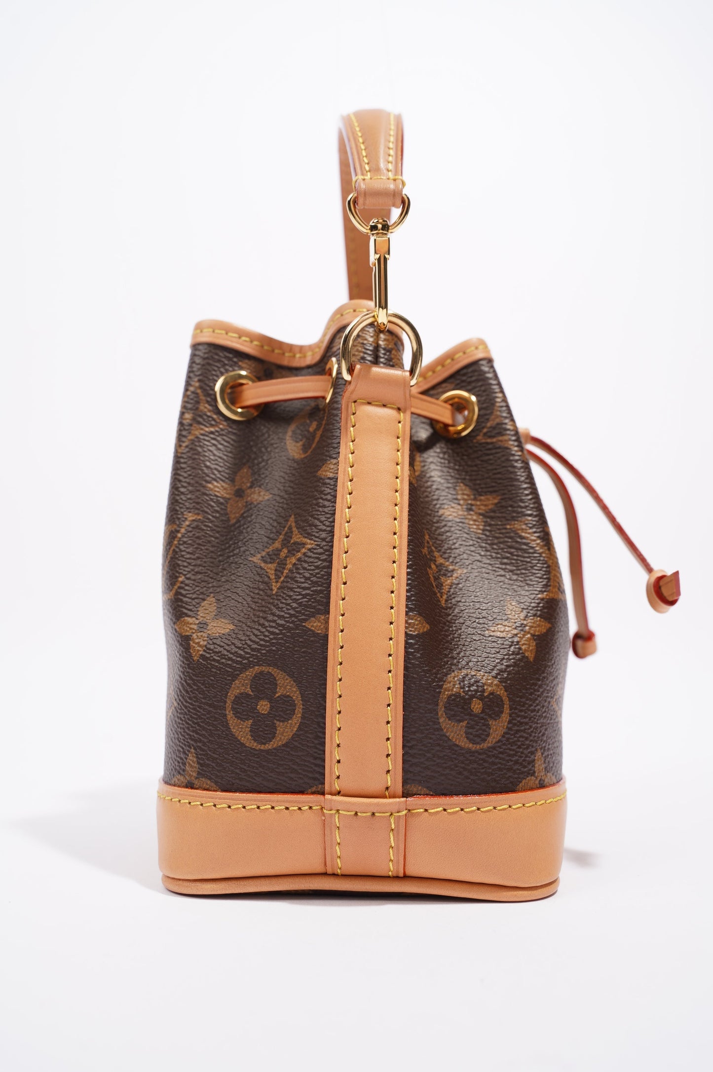 Louis Vuitton Womens Nano Noe Bag Monogram Canvas