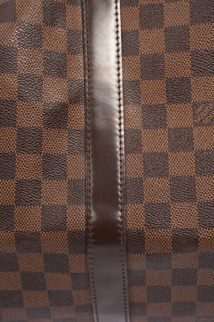 Louis Vuitton Womens Keepall Bandouliere Damier Ebene 55