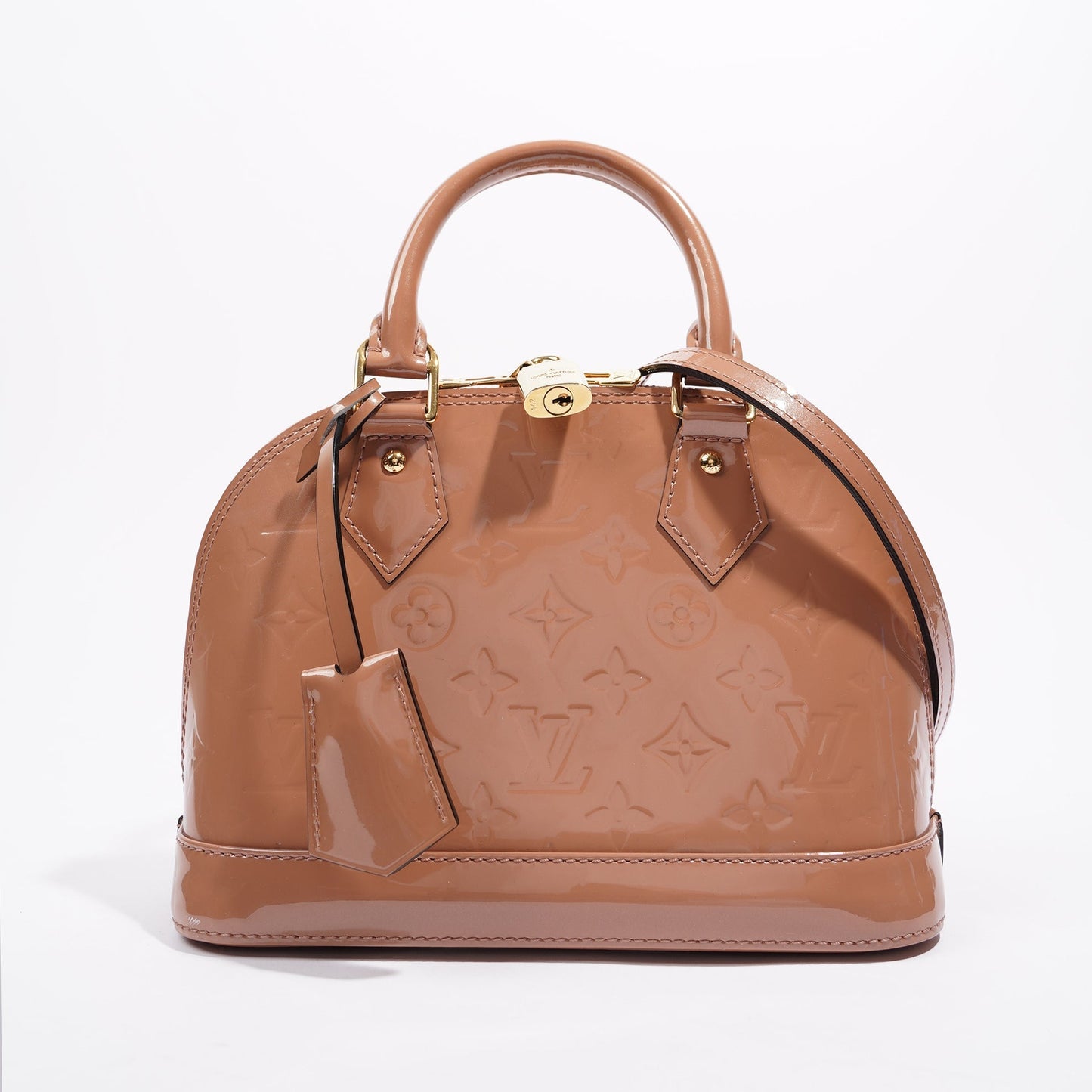 Louis Vuitton Womens Alma Rose Vernis BB