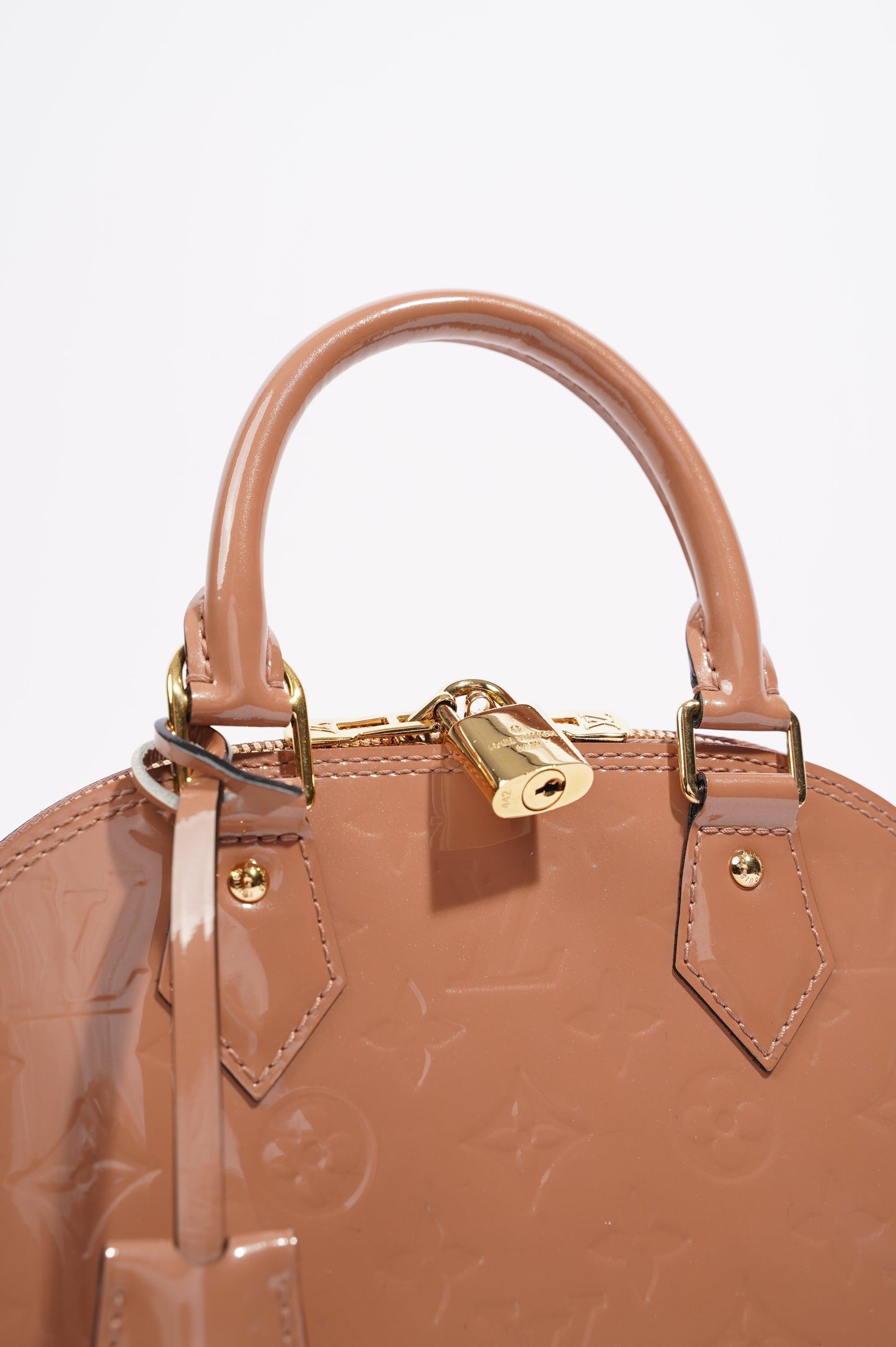 Louis Vuitton Womens Alma Rose Vernis BB
