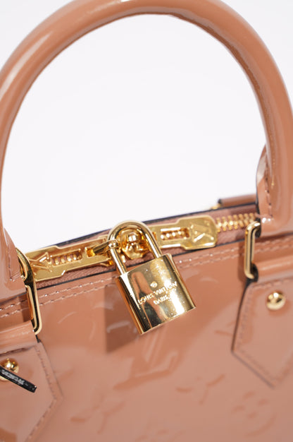 Louis Vuitton Womens Alma Rose Vernis BB