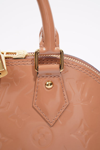 Louis Vuitton Womens Alma Rose Vernis BB