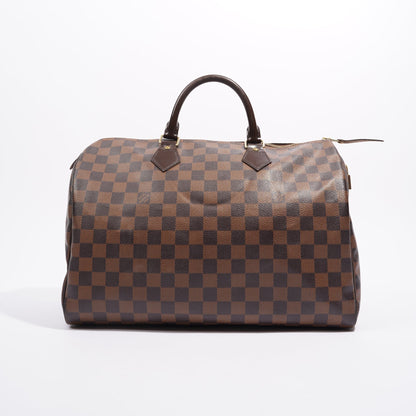 Louis Vuitton Womens Speedy Damier Ebene 35