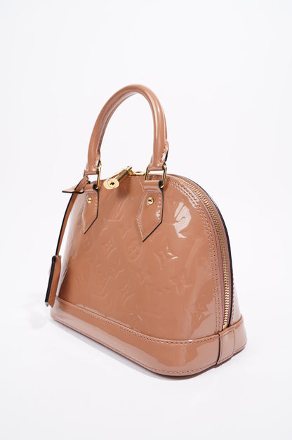 Louis Vuitton Womens Alma Rose Vernis BB