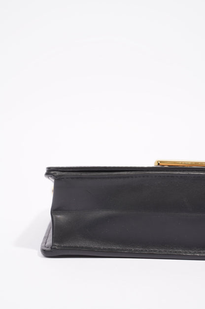Louis Vuitton Womens Twist Chain Pouch Black Epi Leather