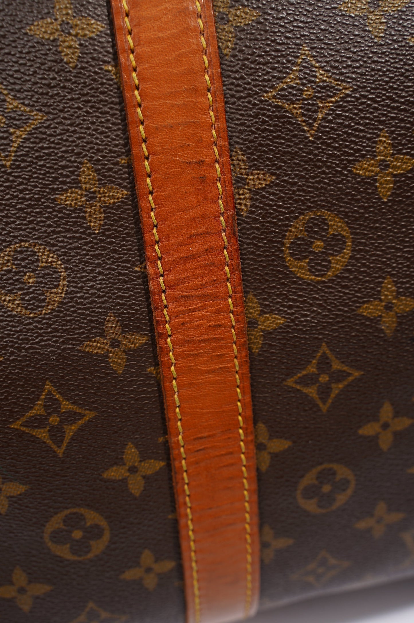 Louis Vuitton Womens Vintage Keepall Bandouliere Monogram 60