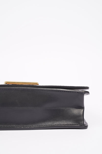 Louis Vuitton Womens Twist Chain Pouch Black Epi Leather