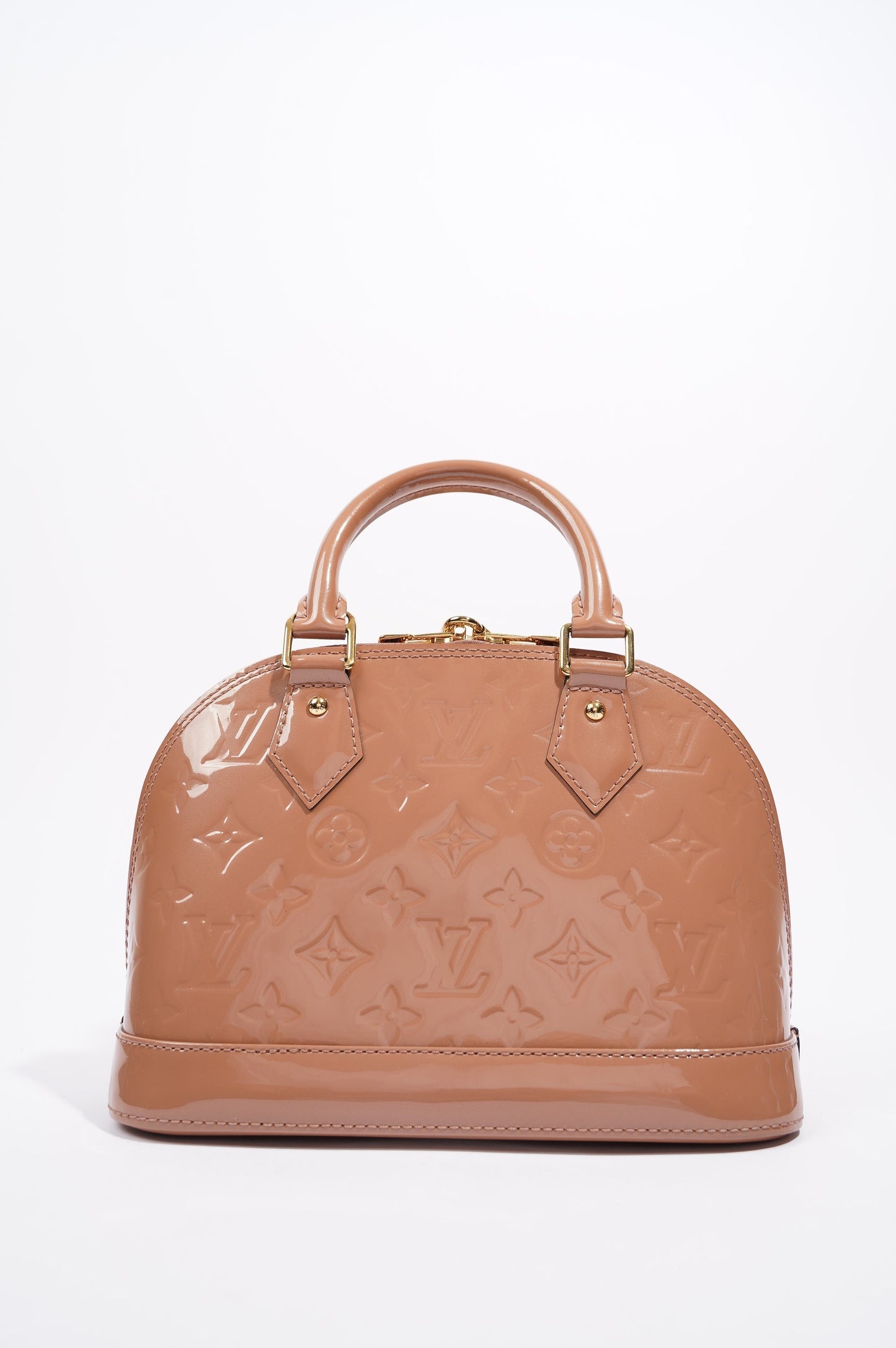 Louis Vuitton Womens Alma Rose Vernis BB