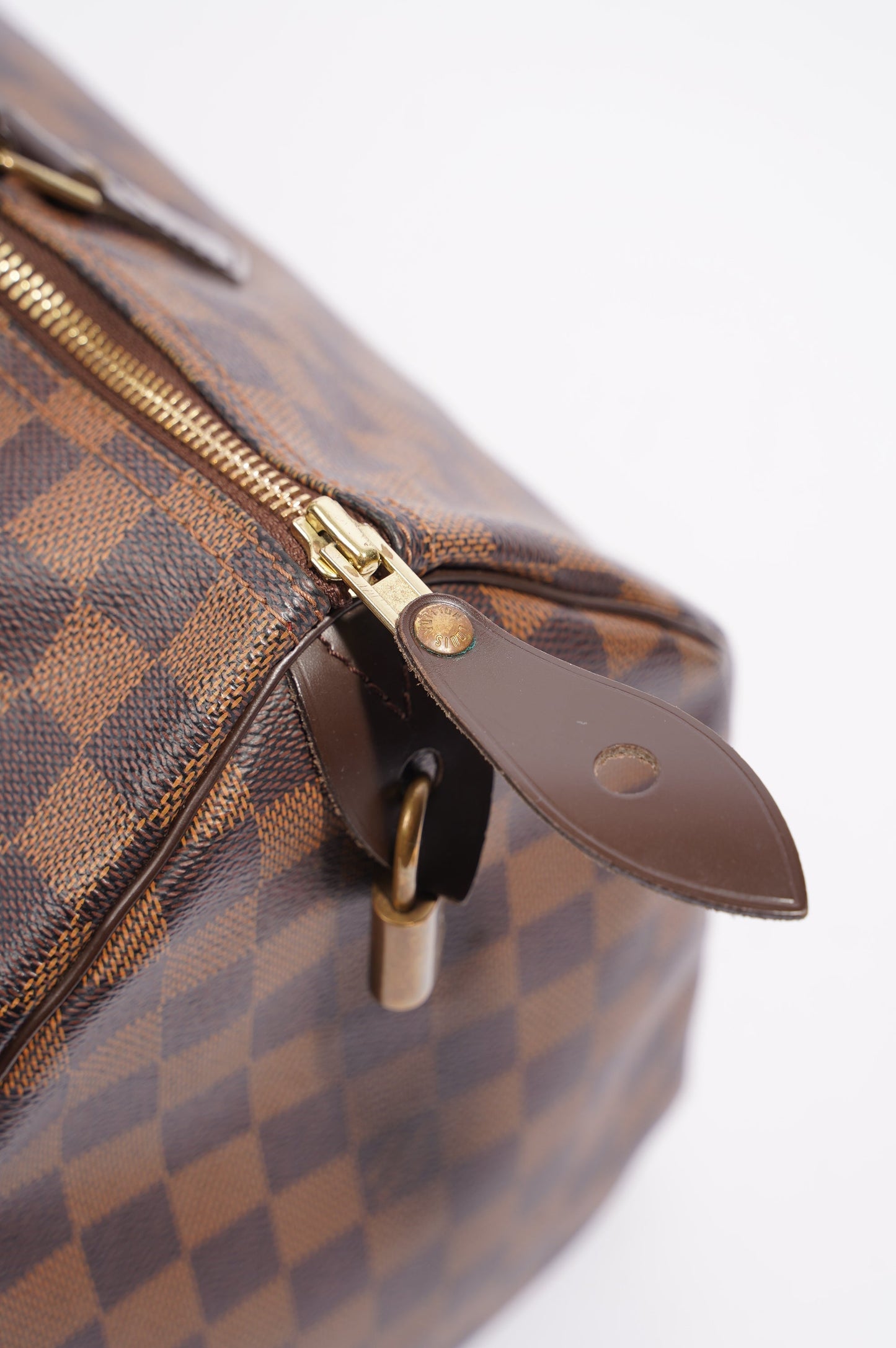 Louis Vuitton Womens Speedy Damier Ebene 35