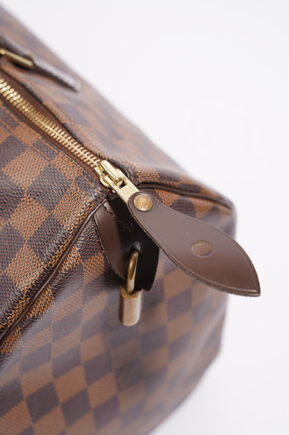 Louis Vuitton Womens Speedy Damier Ebene 35
