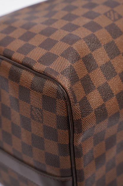 Louis Vuitton Womens Keepall Bandouliere Damier Ebene 55