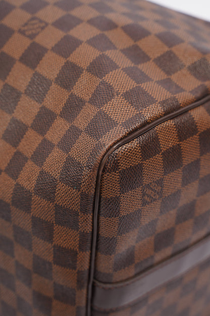 Louis Vuitton Womens Keepall Bandouliere Damier Ebene 55